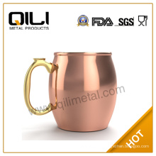 High quality 20oz stainless steel Moscow Mule Copper mug
